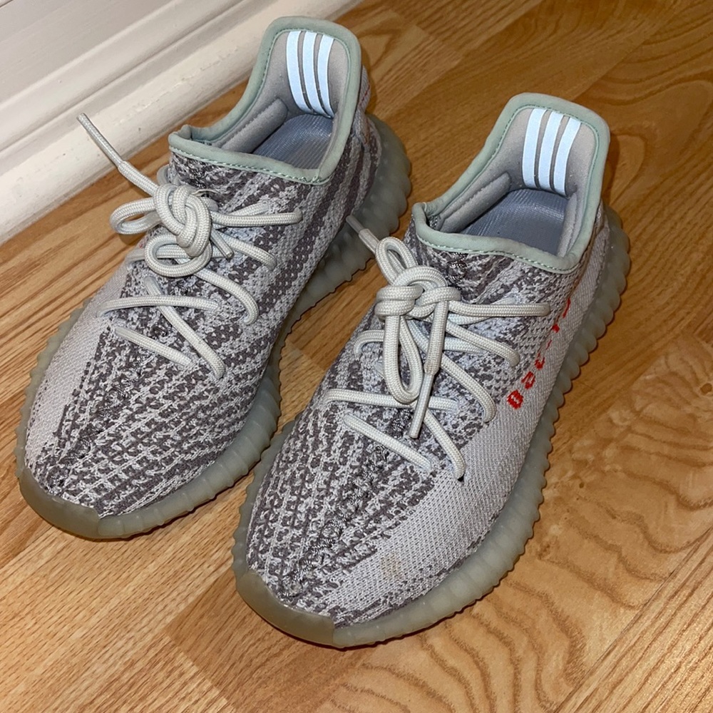 Yeezys Blue Tint